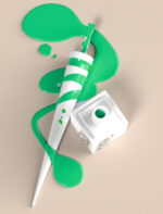 Гел лак KOSTKA BRIGHT GREEN 15 ML - Image 2