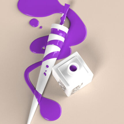 Професионален гел лак KOSTKA TWITCH PURPLIE 15 ml - без TPO
