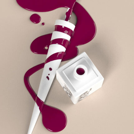 Професионален гел лак KOSTKA VIVA MAGENTA 15 ml – веган формула без HEMA и TPO.