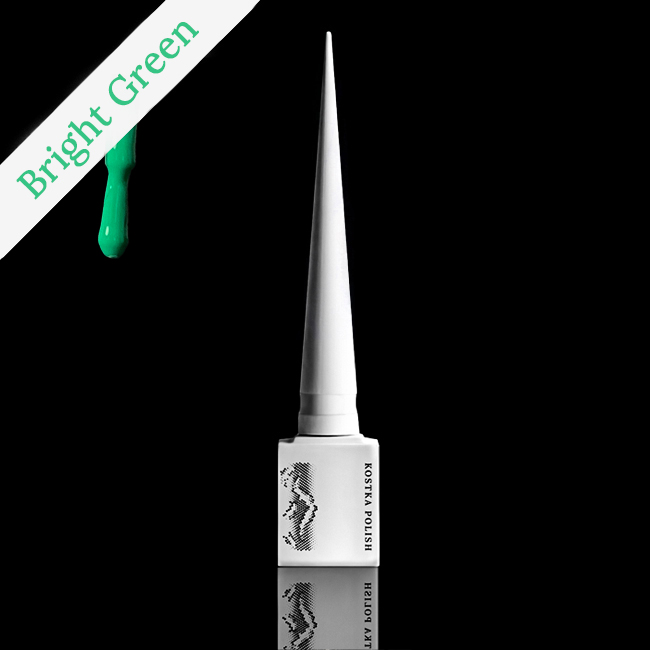 viber_изображение_2025-06-07_07-27-20-727.jpg Гел лак KOSTKA BRIGHT GREEN 15 ML - Image 1