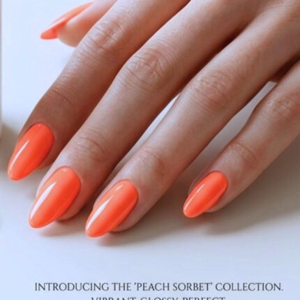Самонивелиращ гел лак KOSTKA peach sorbet 15 ml